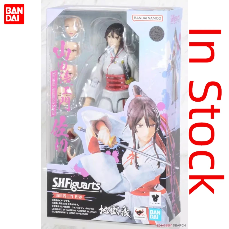 En Stock, Figura de Acción Bandai SHF Hell's Paradise: Jigokuraku, Yamada Asaemon y Sagiri, Colección de Juguetes, Envío en 24 Horas
