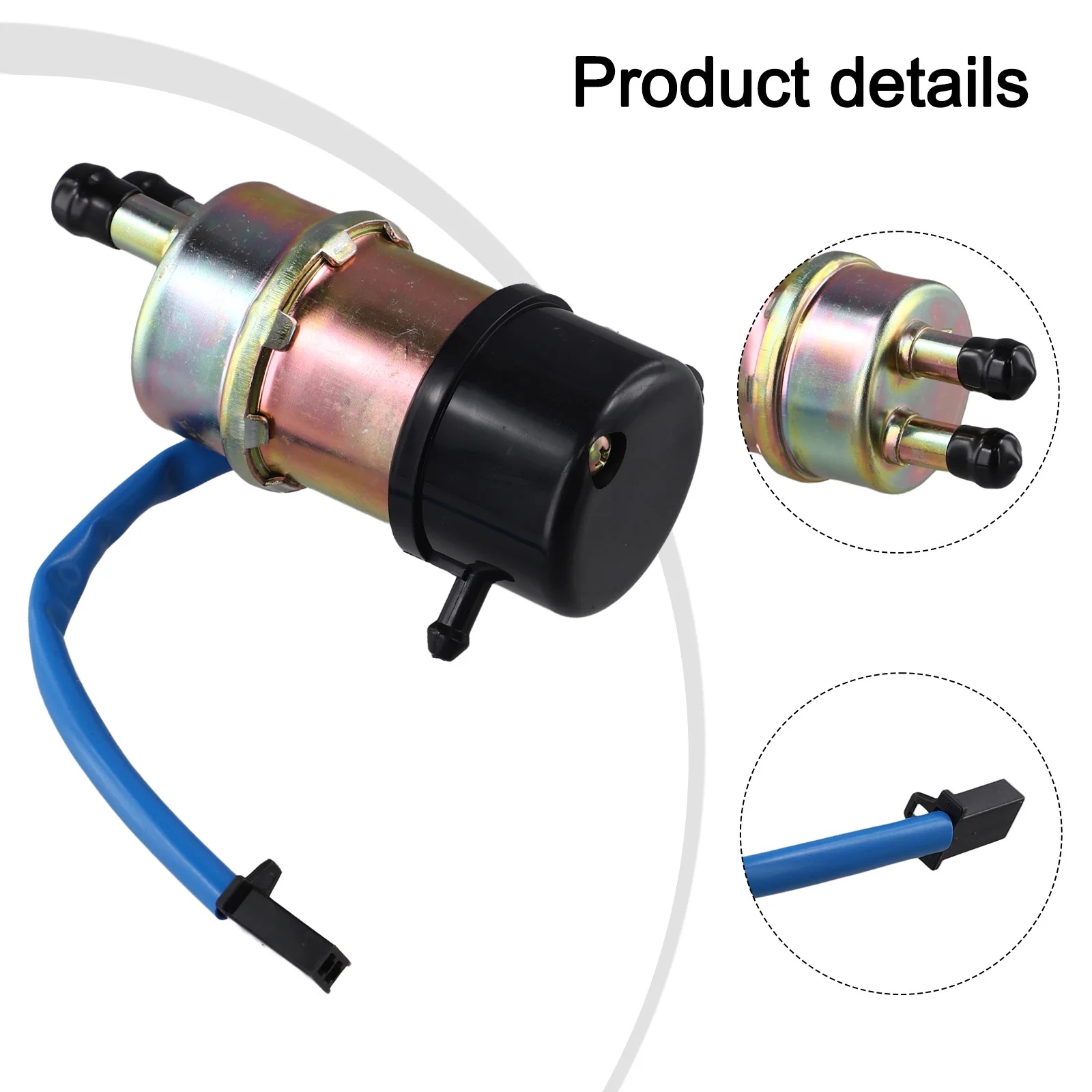 

Direct Replacement Pump Electric Fuel Pump Direct Replacement Strong Oil Absorption Capacity 12V Input Voltage