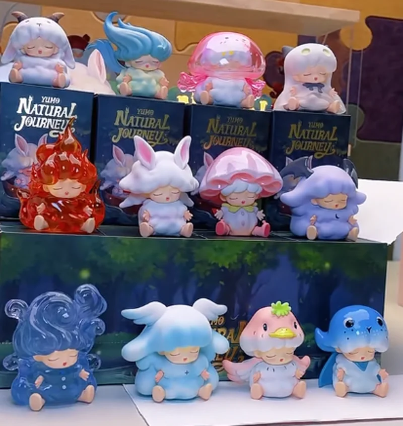 自然の奇跡シリーズ ブラインドボックス コレクタブルフィギュア トレンド玩具 ディスプレイアイテム 限定版アートワーク 手作りデザイン