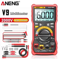 ANENG V9 Digital Multimeter 2000V Smart Professional Voltage Tester Capacimeter Voltmeter AC/DC Ammeter Electrical Tester Tools