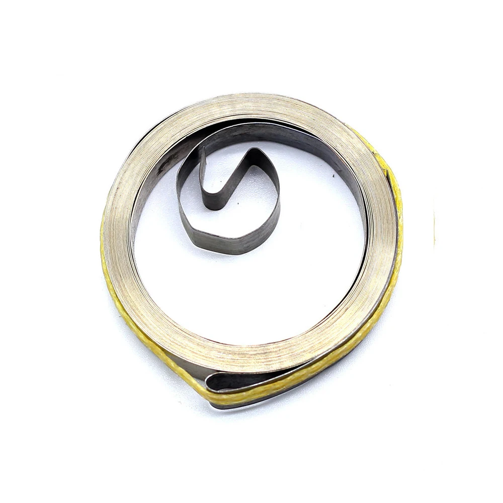 Customized stainless steel ribbon coil volute spiral flat clock constant force spring on sales