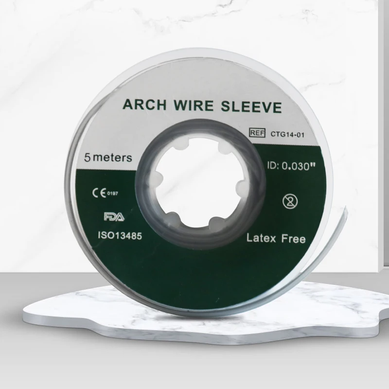 

1Roll/5m Elastic Archwire Sleeve Dental Wire Protect