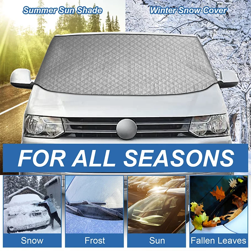 1 шт. солнцезащитный козырек на лобовое стекло для автофургона, внешний термозащитный экран для VW Transporter T5, дом на колесах, караван, кемпер, фургон, аксессуары для автофургонов