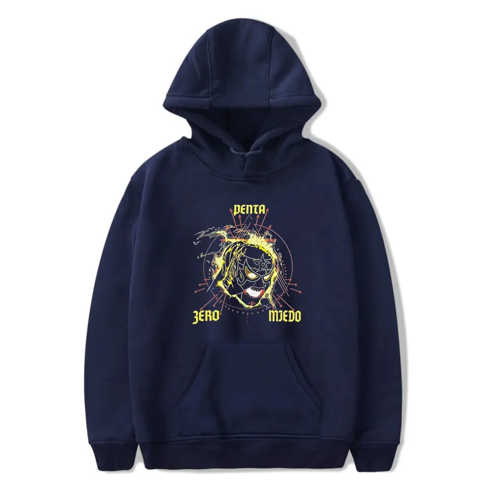 

Penta El Zero Miedo Hoodies Vintage Merch Hoodie Men and Women Hip-hop Sports Pullover Sweatshirt