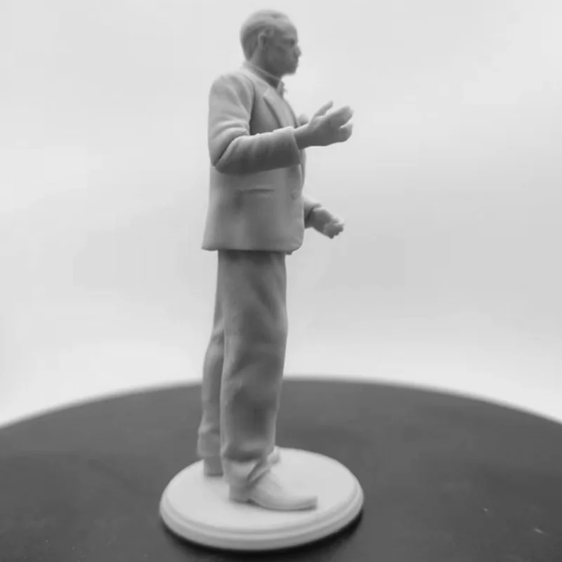 Movie Character Gangster Godfather Miniature Statue 1/24 Scale Resin Figure Assembled Model Kit Unpainted Diorama 3D printing