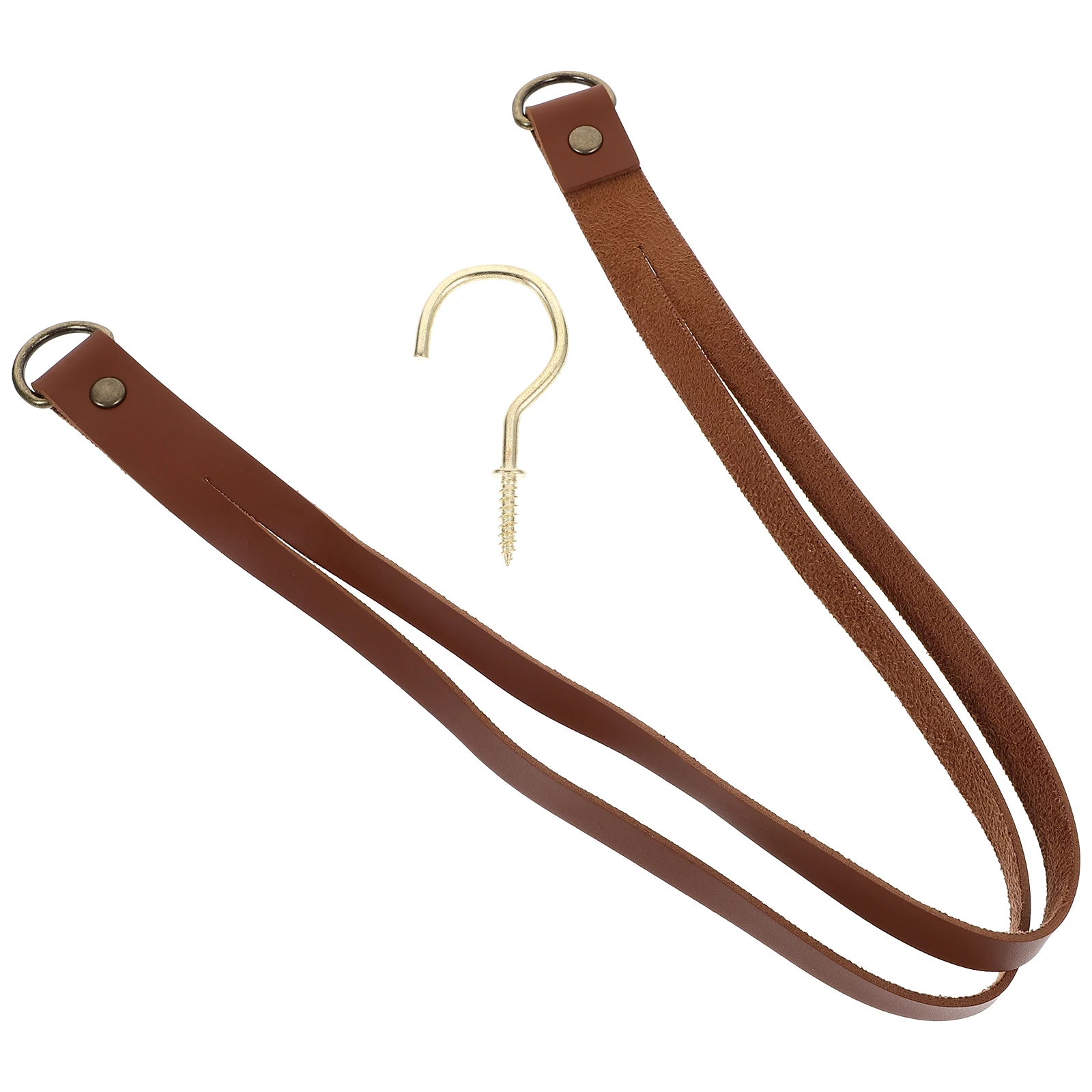 

1 Set Indoor Curtain Decorative Tieback Pu Strap Drapery Binding Rope Home Window Accessory Holdback Farmhouse