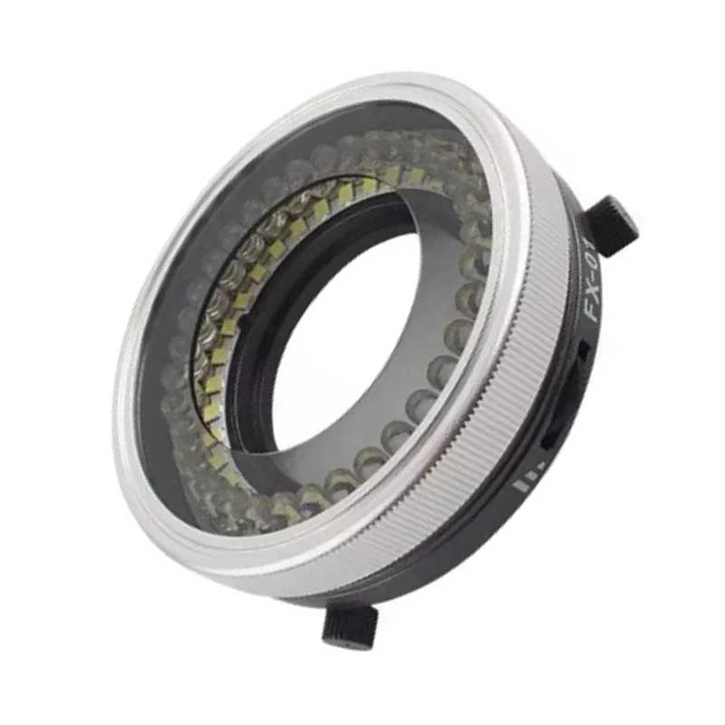 2025 New Polarized LED Ring Light Source Anti Glare 35Pcs DIP/SMD LED Beads Double Polarizer Lens Microscope Lamp