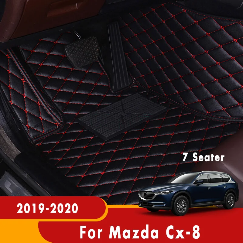 

For Mazda CX-8 cx8 cx 8 2023 2022 2021 2020 2019 (7 seats) Car Floor Mats Custom Rugs Auto Interior Accessories Carpets Styling