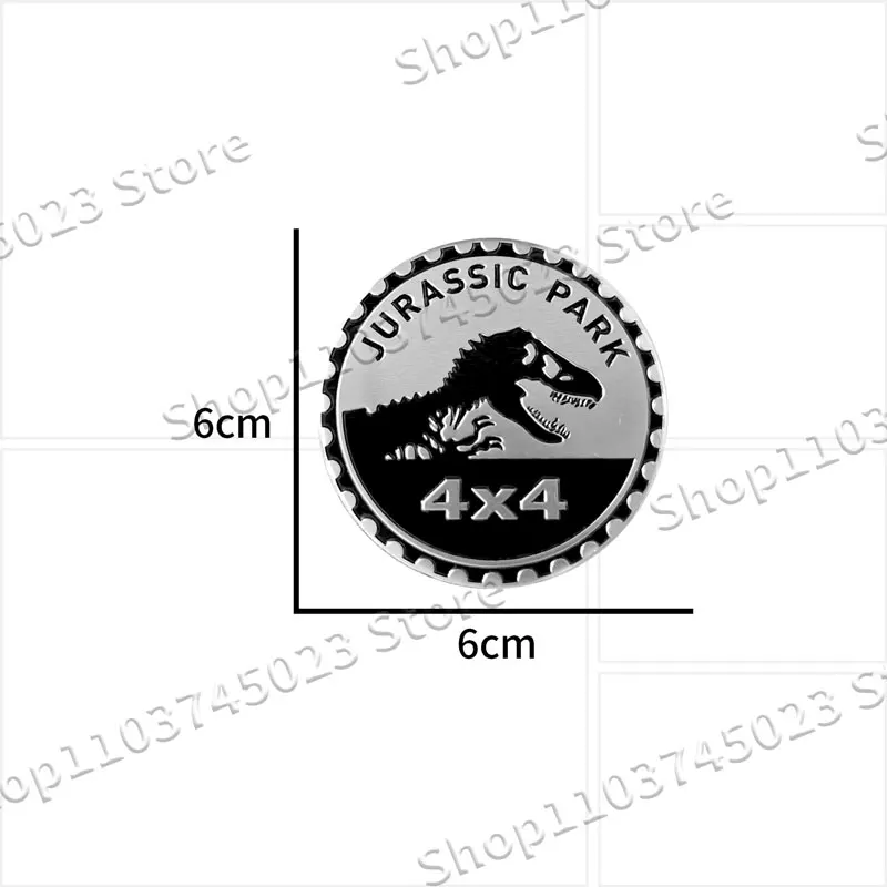Creative 3D Aluminum Car Styling Truck Graphic 4X4 Rated Logo Sticker For Wrangler Grand Cherokee Renegade Patriot Decor