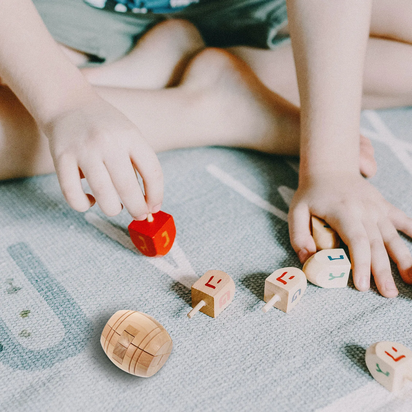 

1Pcs Wood Luban Lock Puzzle Ming Lock Barrel Brain Teaser Develop Logic Thinking Hand Coordination Puzzle Toy Intellectual Toy