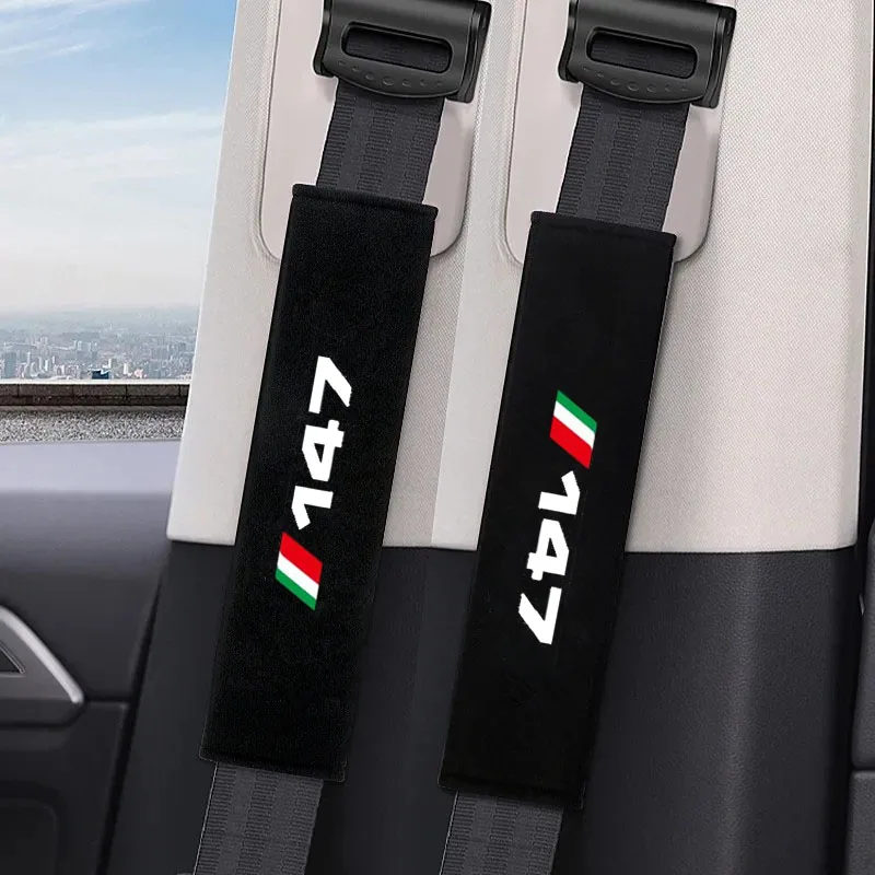 2PCS Car Seat Belt Cover Shoulder Protector Pad for 147  Auto Accessories