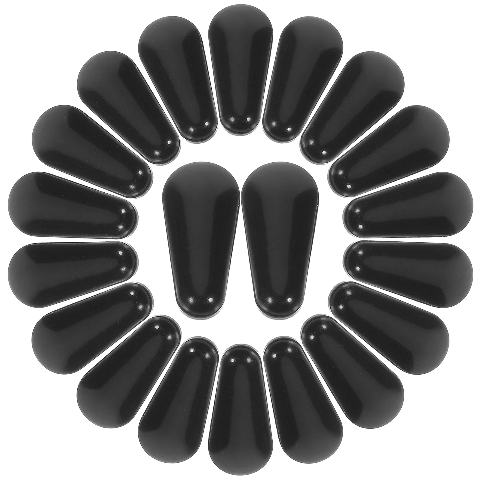 

10 Pairs Drop Shaped Nose Pads Glasses Soft Silicone Black 2 5 Non Slip Nose Pad Replacement Comfortable Anti Pressure Suitable