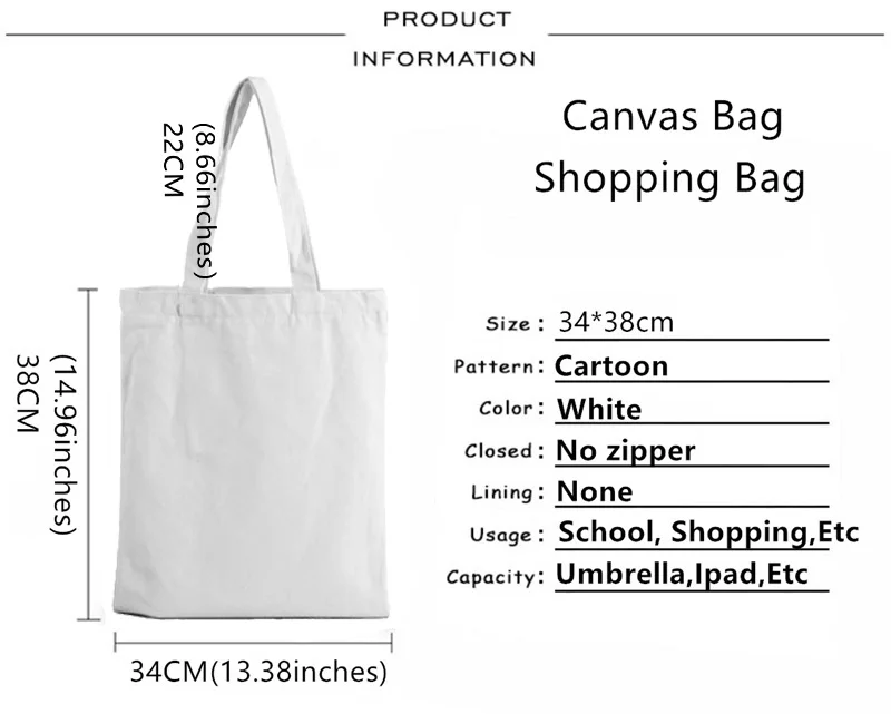 Gilmore dziewczęce koreańska torba Tote kobiet Harajuku Gothic Bolsa De Tela Casual Y2k torebka zabawna kreskówka torba na zakupy damska torebka
