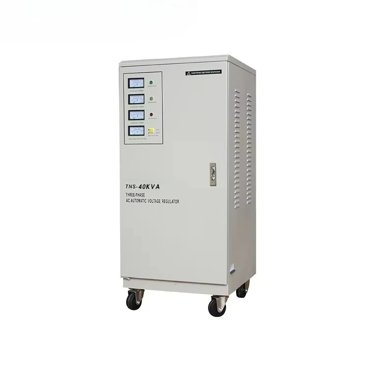 Three Phase 10KVA 30KVA 50KVA 100KVA AC 380V Automatic Voltage Regulators/stabilizers AVR for Industry Machines