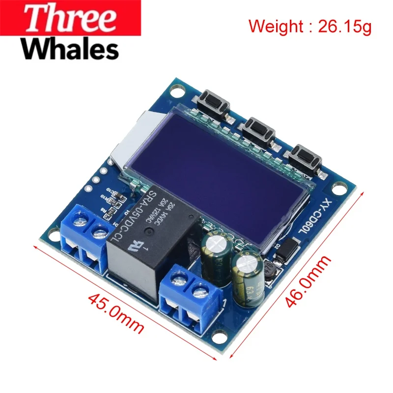 CD60L Solar Battery Charger Controller Module DC6-60V Charging Discharge Control Module Under Voltage Current Protector Board