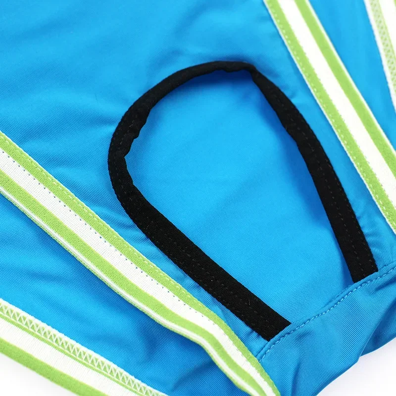 Мужское нижнее белье с открытой промежностью, молодежные тонкие U-выпуклые сексуальные прозрачные большие треугольные брюки с низкой талией для мужчин