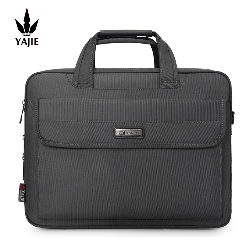 

Large capacity briefcase bag Business men 14 inch Laptop Notebook Bag canvas Handbags Shoulder Men's Office Bags Oxford Fabric