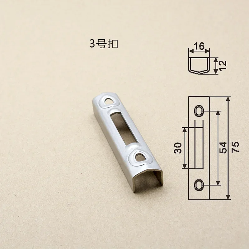 알루미늄 합금 슬라이딩 도어 및 창 하드웨어 바 후크 잠금 이동식 도어 잠금 장치 Patrs 좌석 잠금 플레이트