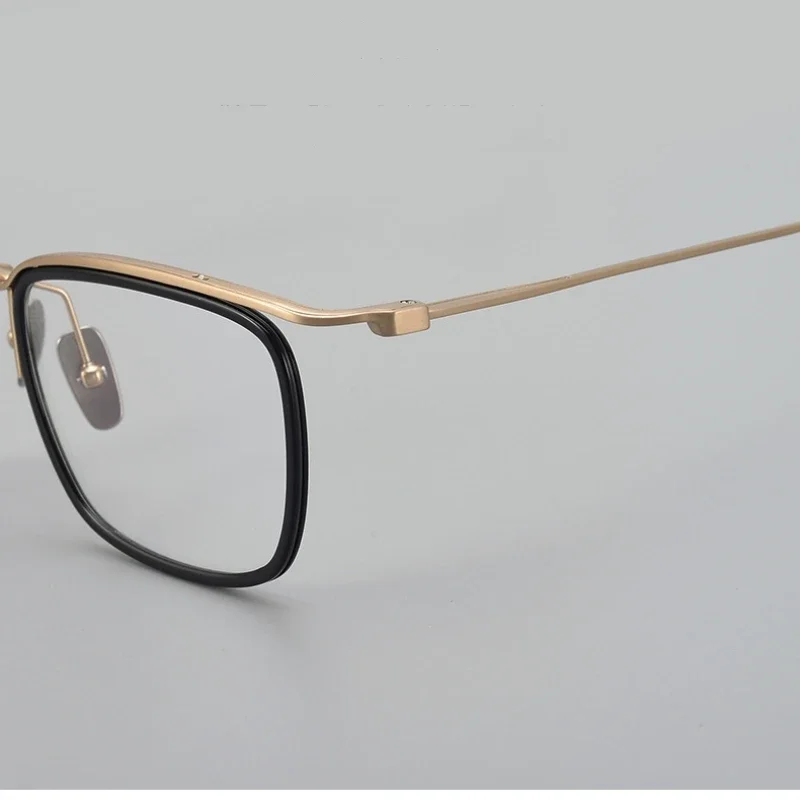 Men's Eyeglasses Frames DTX-106 Square Pure Titunium Optical Glasses Frame Women Prescription Frame Glasses Frame Optical