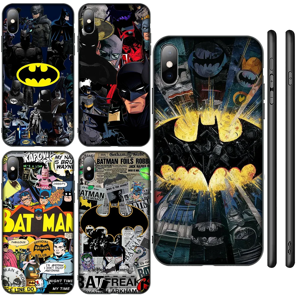 Batman New High-End Phone Case for iPhone 16 15 14 13 7 8 Pro Max Mini Plus