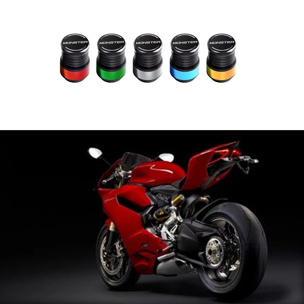 

Подходит для Ducati Monster 696 796 821 1100 1200, цветная декоративная шляпа с рамой колеса мотоцикла