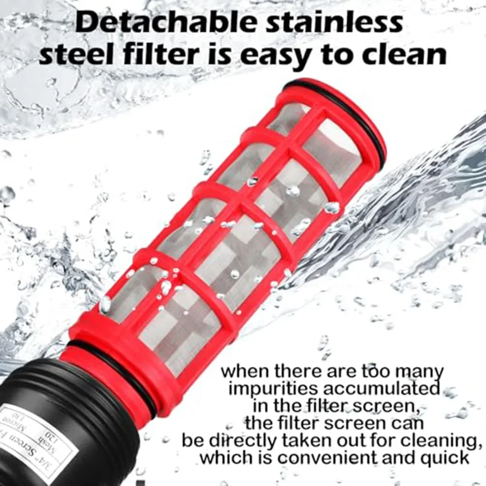 2026 Drip Irrigation Y Filter With 120 Mesh Stainless Steel Screens For Garden Hose Systems For Residential Agricultural Hose