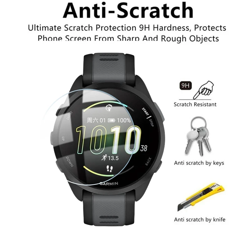 3PCS Tempered Glass for Amazfit Forerunner 165 music 935 235 745 945 955 255s 245 Music 735 XT Screen Protector