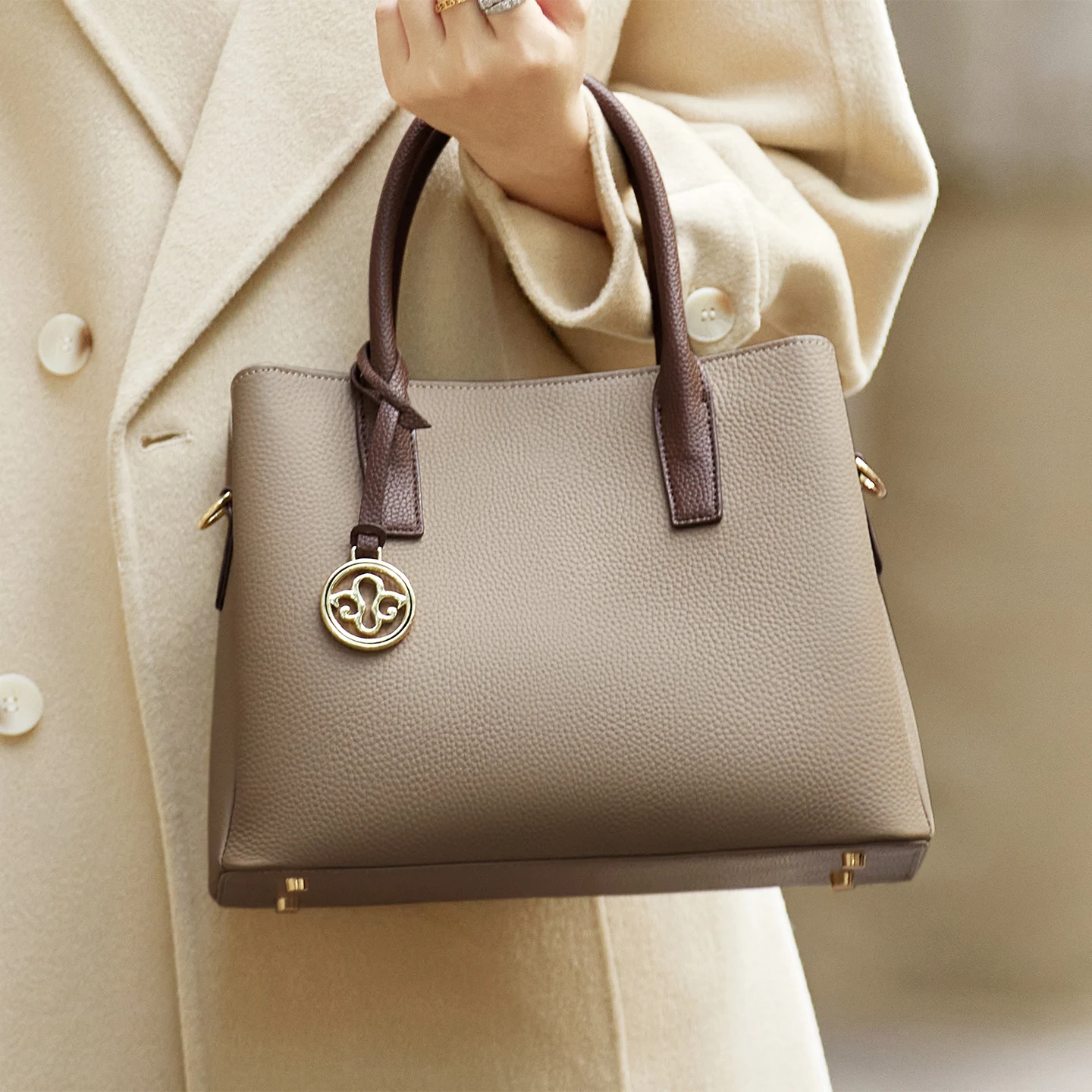 

Very Limited Luxurious Women Leather Handbag New First Cow Skin Winter Top Handle Woman Bag Handmade Shoulder Bag Girl #YC685