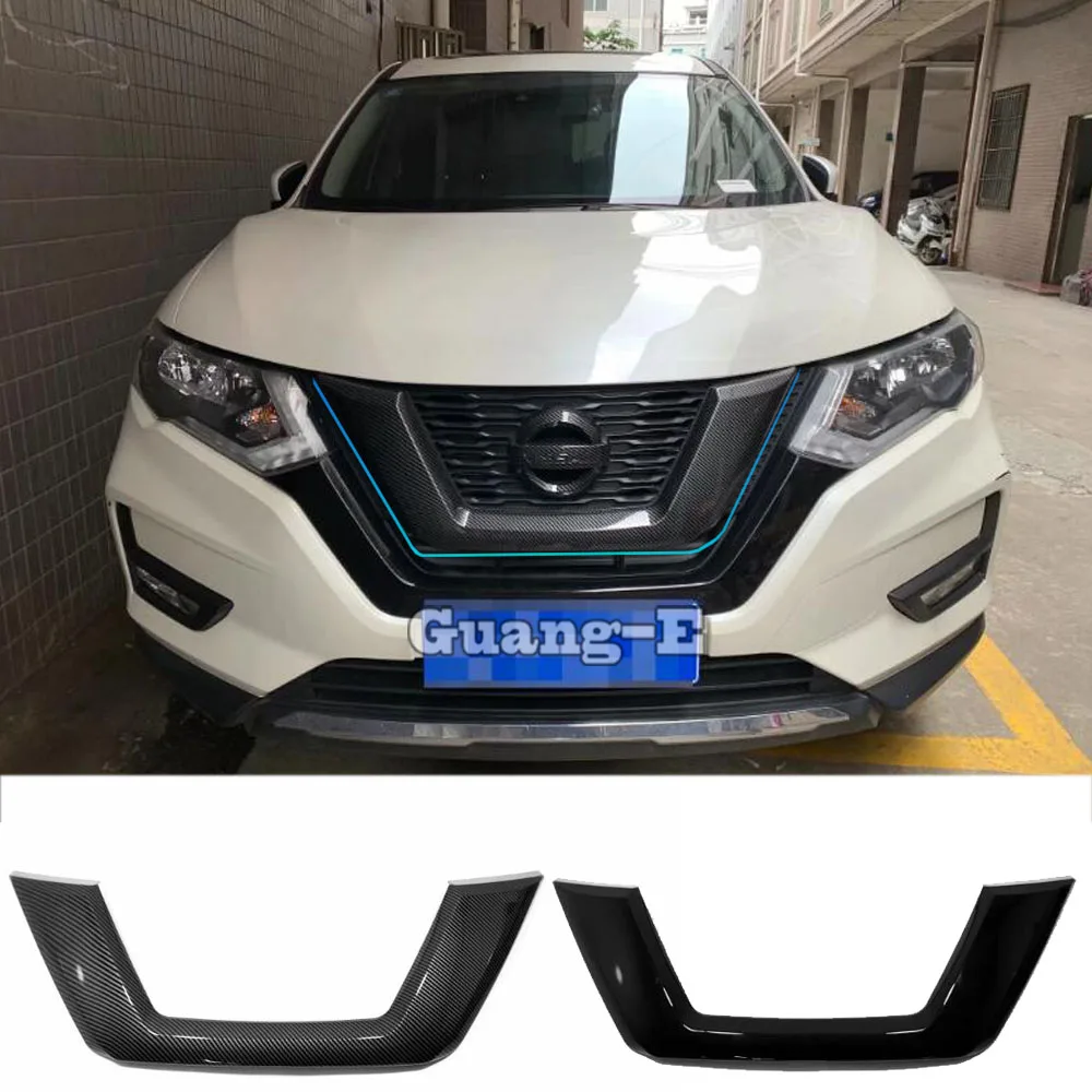 

Car Protect Detector ABS Trim Front Up Head Grid Grill Grille Panel For Nissan X-Trail XTrail T32/Rogue 2017 2018 2019 2020