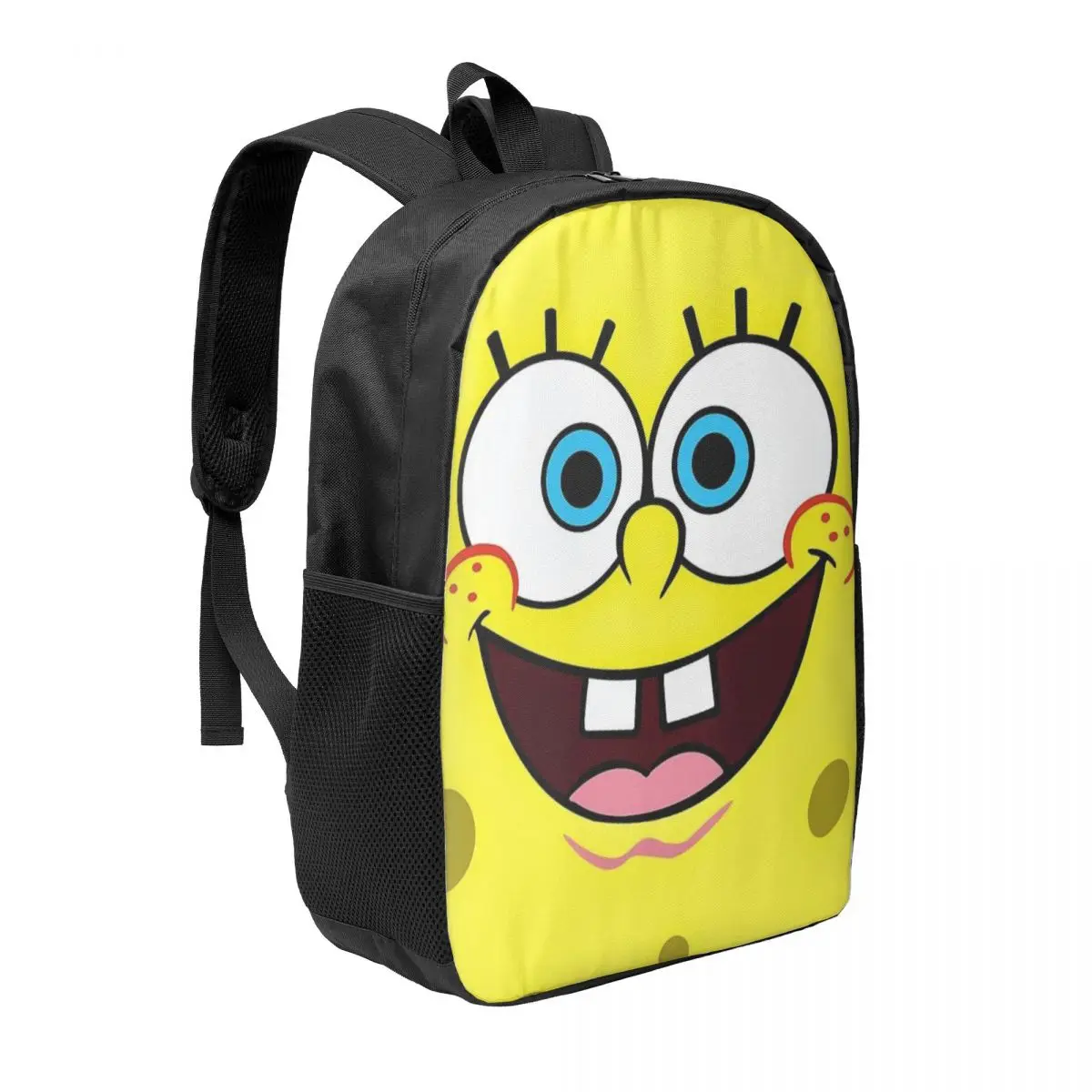 Spongebob Basic 17-Inch School Backpack - Minimalist and Stylish Backpack for Teens and Young Adults