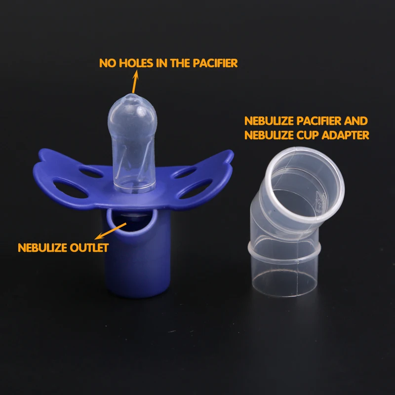 2020 New Baby Nebulizer Pacifier Nebulize Cup & New 8ml Family Health Care Compressor Nebulizer Atomized Health Care