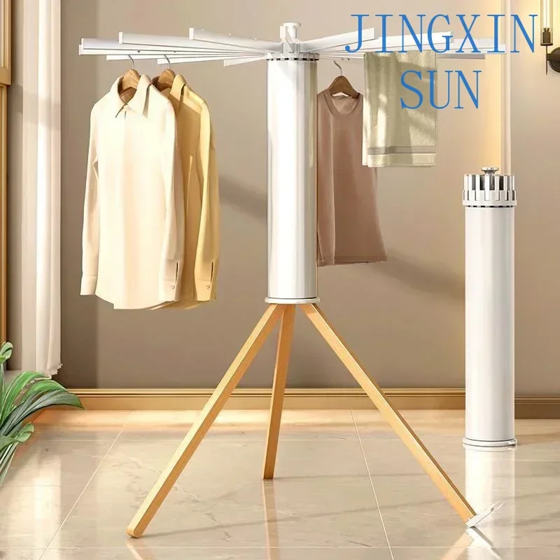 Convenient Hangers For Clothes Folding Design Clothesline sale Socks Multi-function Laundry Rack Stable Windproof Clothes Drying