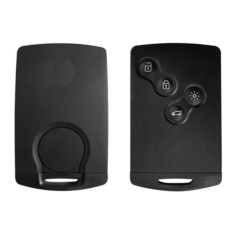 KEYECU 4 Buttons 433MHz PCF7952 Chip for Renault Megane 3 Megane III 2009-2014 Auto Smart Remote Key Fob With Keyless Go