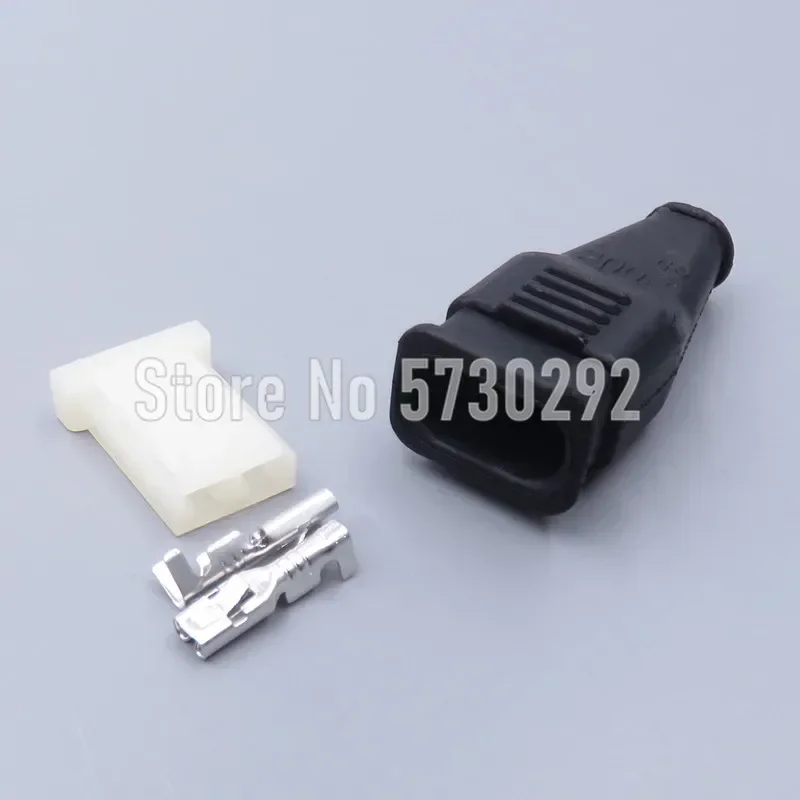 2P 2.8mm Automotive Socket Wiring Harness Electrical Connector Auto Modification Plug