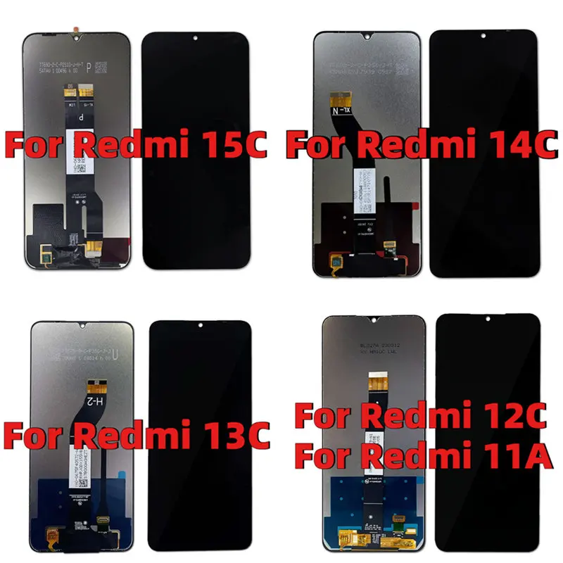 10C LCD For Xiaomi Redmi 15C 14C 13C 12C 10A 9 8 7 7A 6 Pro LCD Display Touch Screen Assembly