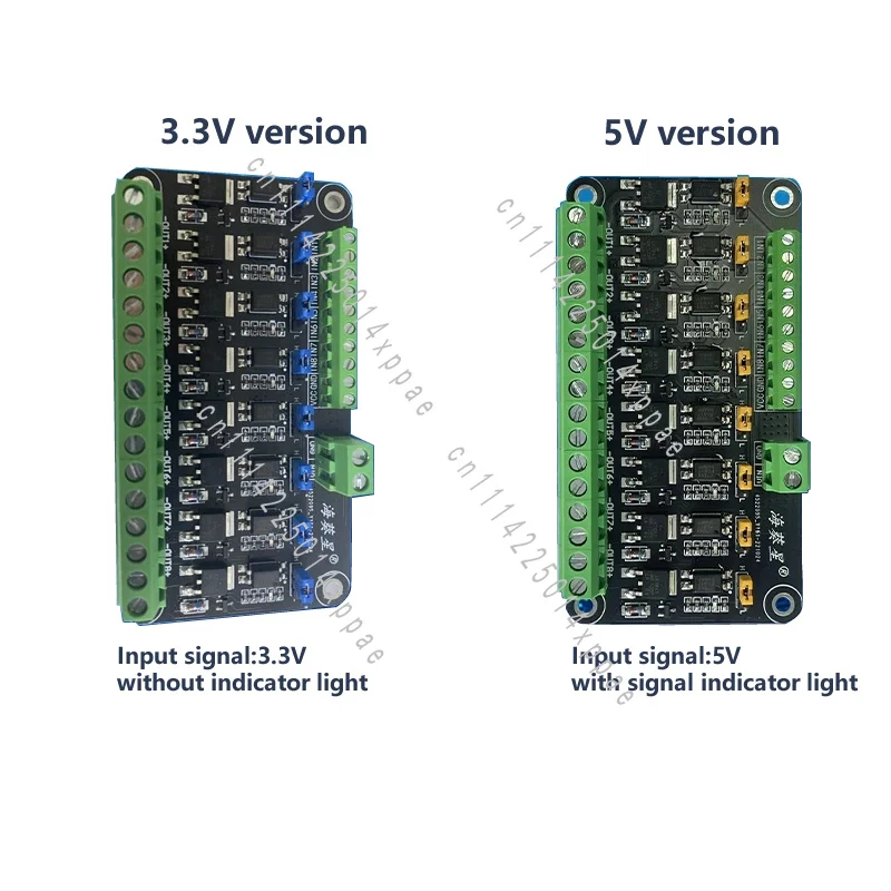 PWM Control Light Switch8 Channel MOSFET Module Microcontroller PLC Amplification Field-effect Drive Tube Optocoupler Isolation
