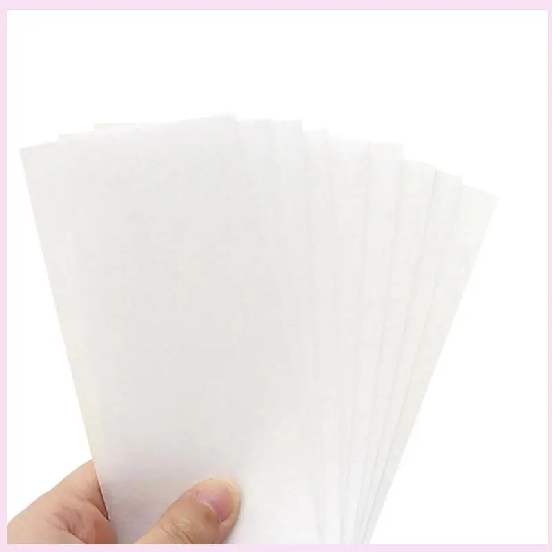B25B DOLL WAX 800 шт. Бумага для депиляции Нетканая ткань для лица, шеи, рук, ног, тела, удаление волос, восковая бумага, косметические инструменты