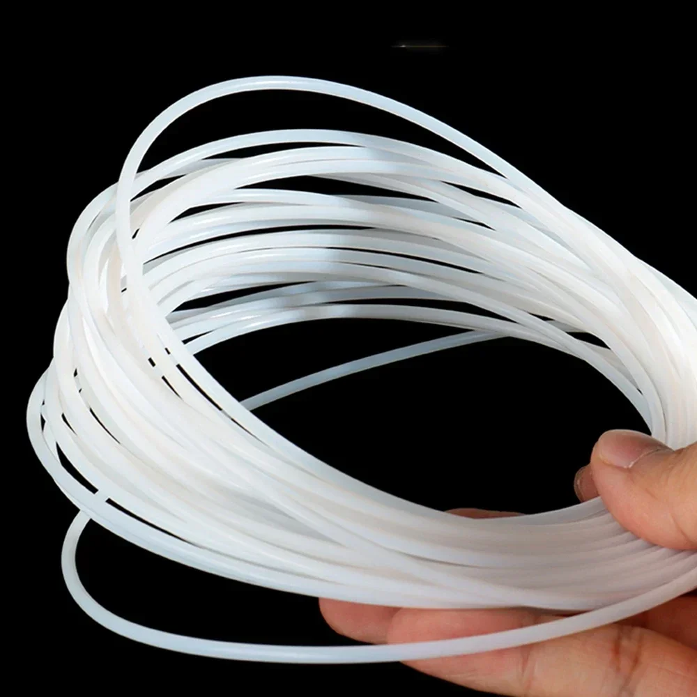 5 Meters 0.3mm 0.5mm 0.6mm 0.8mm 1mm 1.2mm 1.5mm 1.6mm 1.8mm 2mm 2.5mm ID Micro PTFE Flexible Soft Hose Tube Pipe