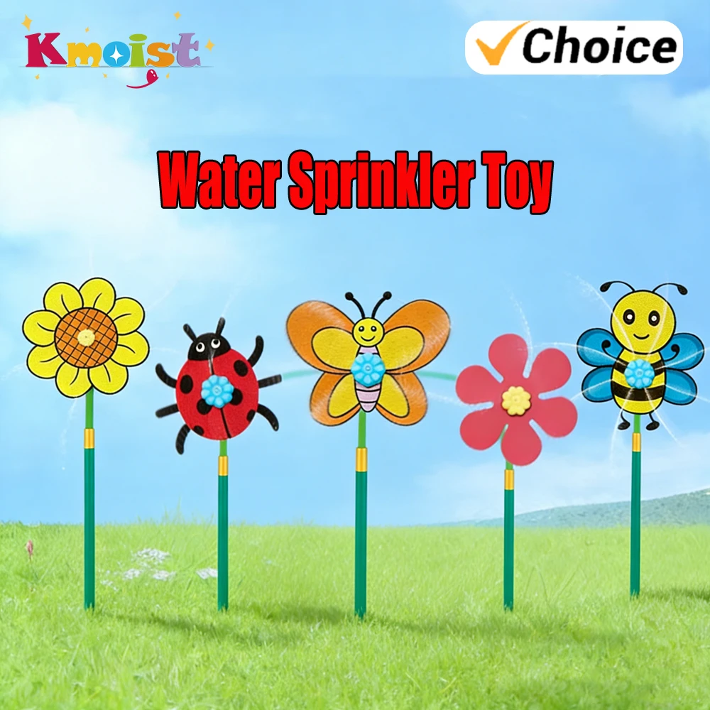 

Water Sprinkler Toy for Family Adults Garden Water Spray Beach Game Outdoor Swimming Bath Party Toys Children Birthday Gifts