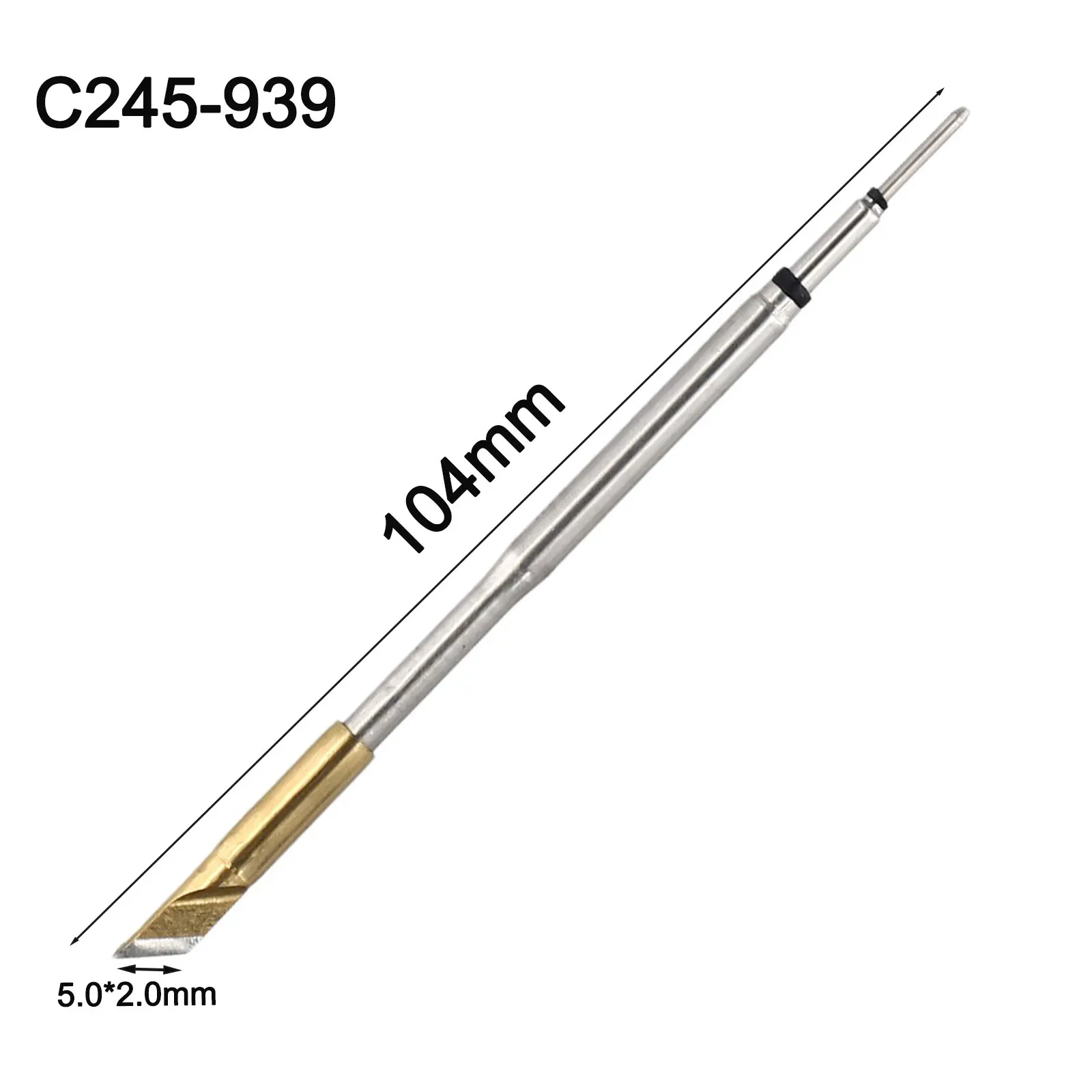 C245 Soldering Iron Tip Spare Replacement Straight Copper Tip For JBC Soldering Station Soldering Rework Accessory