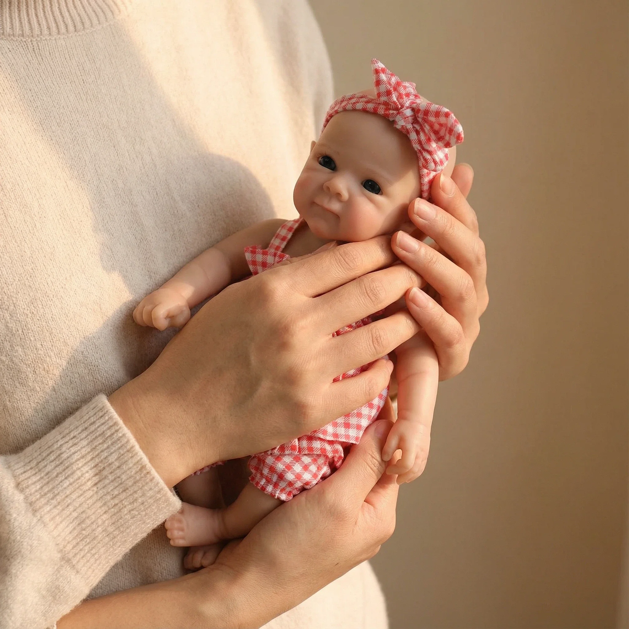 

NPK 12'' Very Soft Touch 3D Skin Reborn Bettie Solid Super Soft Elastic Silicone Body Collectible Art Doll