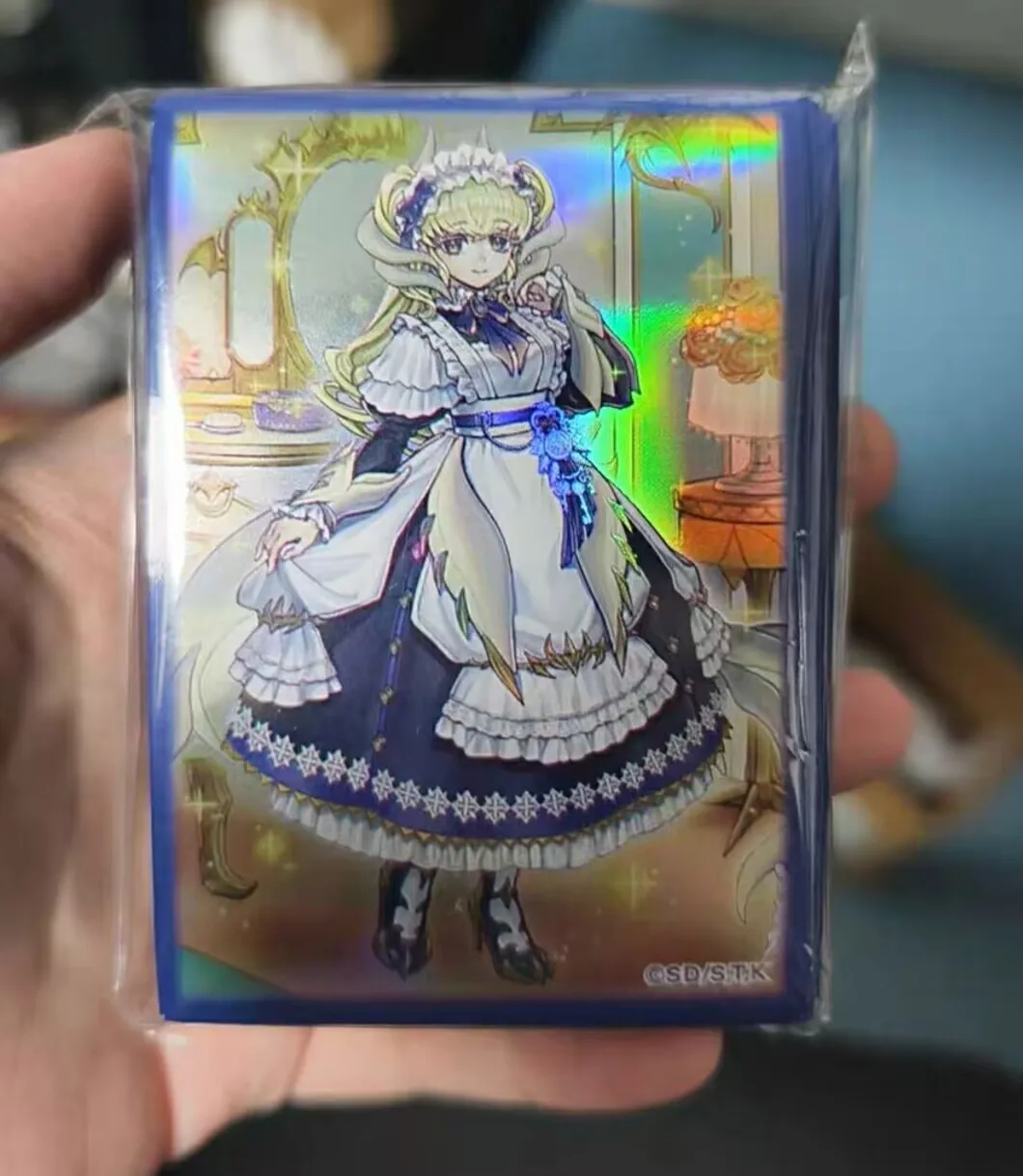 100-pezzi-yugioh-konami-duel-monsters-lady's-dragonmaid-collezione-ufficiale-custodia-protettiva-per-carte-sigillate