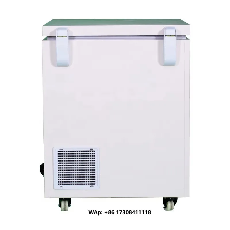 Mini -60 Degree 68 L Ultra Low Temperature Deep Chest Freezer Storing Tuna Salmon Northern Shrimp