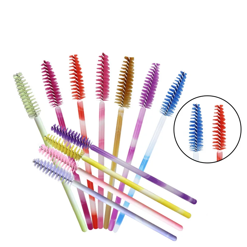 50PCS Eyelashes Brushes Set Wholesaler Disposable Lash Mascara Brush Lashes Extension Eyebrow Wands Applicator Makeup Tool