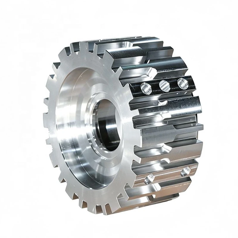 CNC Machining Toothed Roller With Mounting  for Conveying Machinery Transmission