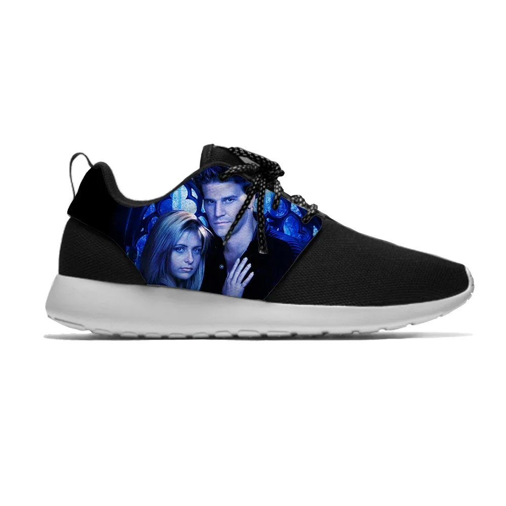 Buffy The Vampire Slayer Anime Cartoon Comic Manga Sport Running Shoes Casual Breathable Lightweight 3D Print Men Women Sneakers