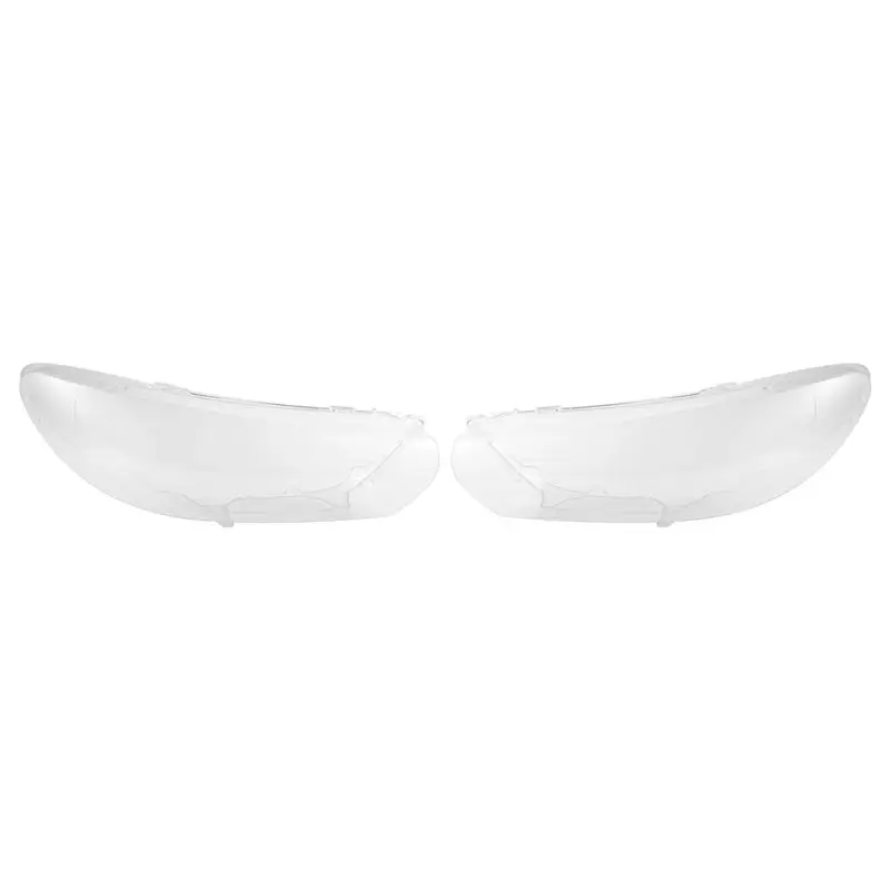 

A73Q-Pair(Left+Right)For Scirocco 2008-2014 Car Headlight Lens Cover Replacement Transparent Lampshade Glass Shell