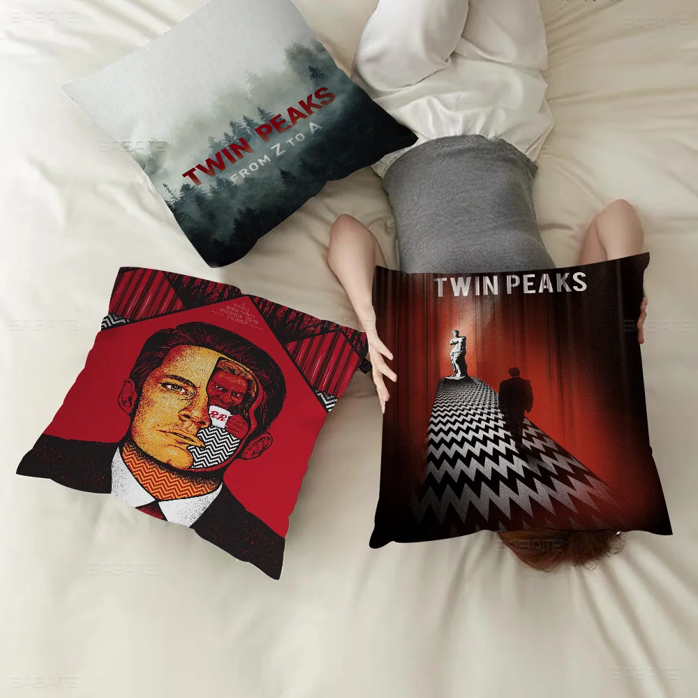 

T-TWIN-PEAKS Pillowcase Toon Gift Cushion Cover Bedroom Home Sofa Chair Seat Decor Pillow Case