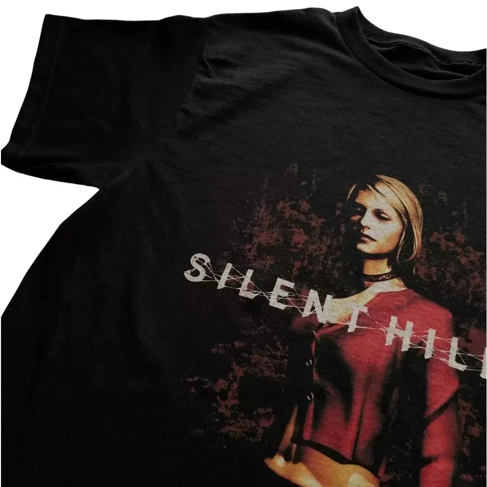 Maria Silent Hill 2 Terror Theme T-shirt for Men, Summer New Style, Suitable for Both Men and Women, Casual T-shirt