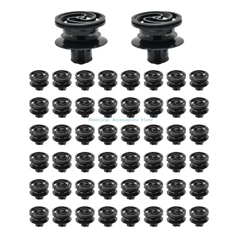 

U75E 50pcs Automotive Door Panel Card Trim Clips Ensuring Stable And Secure Interior Mounting, For DIY Car Maintenance